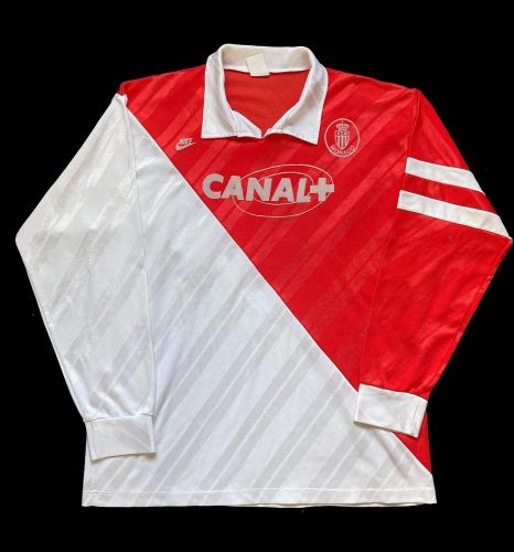 AS Monaco 1988-89 European Home Kit